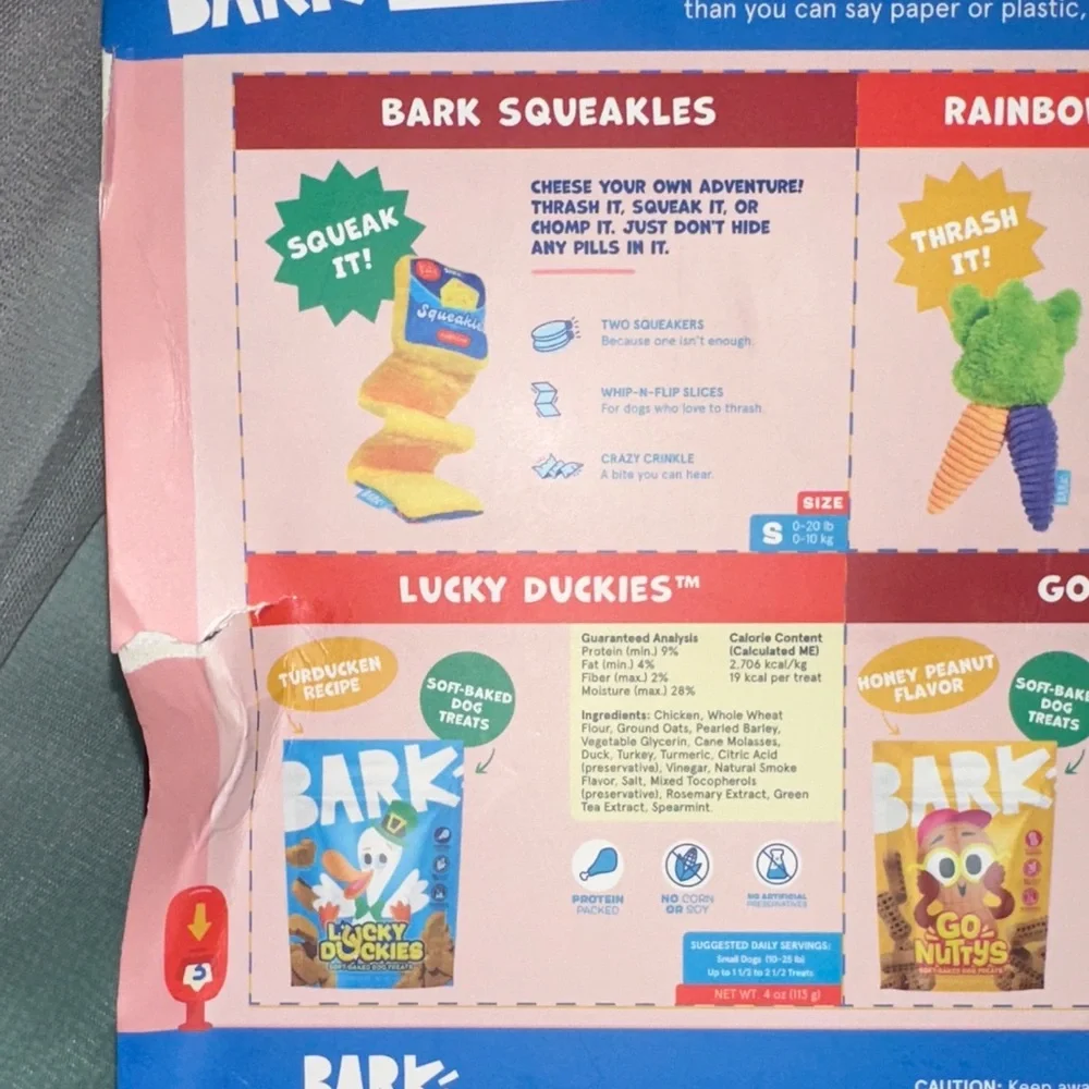 Bark Beg-N-Bag Grocery Play Set – Pink & Blue